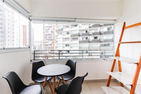 Studio para alugar com 30m², 1 quarto e 1 vagaVaranda