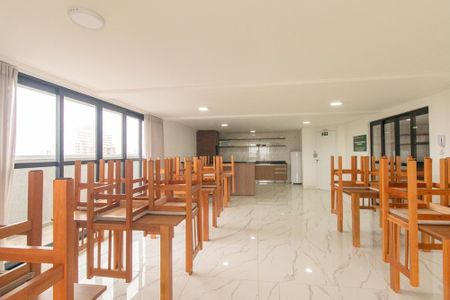 Apartamento para alugar com 36m², 1 quarto e sem vaga Apartamento para alugar com 36m², 1 quarto e sem vagaÁrea comum - Salão de festas 1