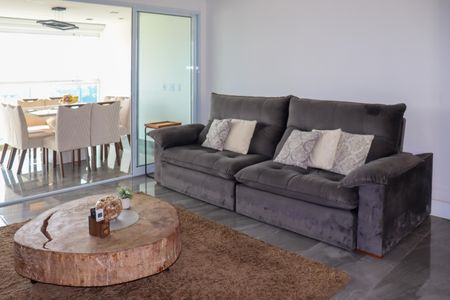 Sala de apartamento para alugar com 3 quartos, 180m² em Campestre, Santo André