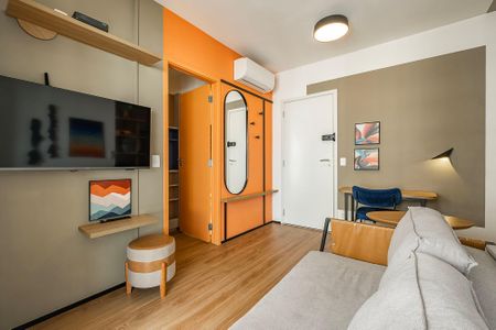 Apartamento para alugar com 37m², 1 quarto e 1 vaga Apartamento para alugar com 37m², 1 quarto e 1 vagaSala/Cozinha