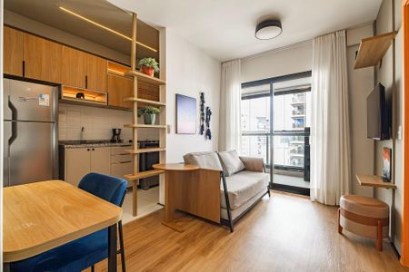 Apartamento para alugar com 37m², 1 quarto e 1 vaga Apartamento para alugar com 37m², 1 quarto e 1 vagaSala/Cozinha