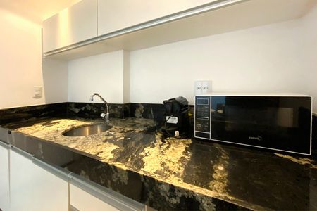 Studio à venda com 29m², 1 quarto e sem vaga Studio à venda com 29m², 1 quarto e sem vagaCozinha