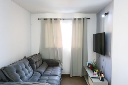 sala de apartamento à venda com 2 quartos, 50m² em Parque Pinheiros, Taboão da Serra