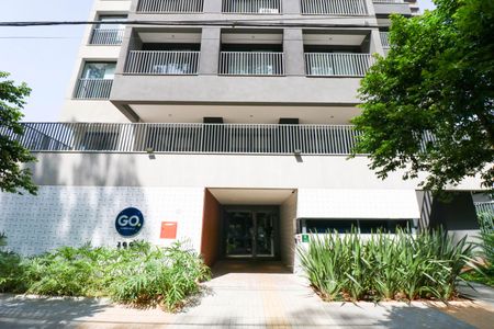 Studio para alugar com 24m², 1 quarto e sem vaga Studio para alugar com 24m², 1 quarto e sem vagaFachada