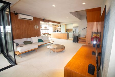 Sala de apartamento à venda com 3 quartos, 246m² em Cidade Monções, São Paulo
