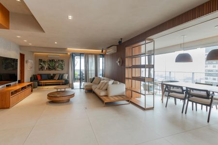 Sala de apartamento à venda com 3 quartos, 246m² em Cidade Monções, São Paulo