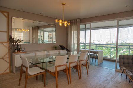 Sala de apartamento à venda com 3 quartos, 240m² em Brooklin, São Paulo