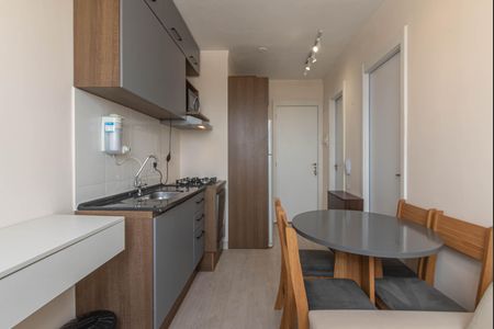 Sala de apartamento para alugar com 1 quarto, 24m² em Santo Amaro, São Paulo