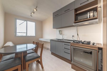 Sala de apartamento para alugar com 1 quarto, 24m² em Santo Amaro, São Paulo