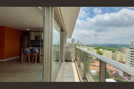 Apartamento para alugar com 55m², 1 quarto e 2 vagasVaranda