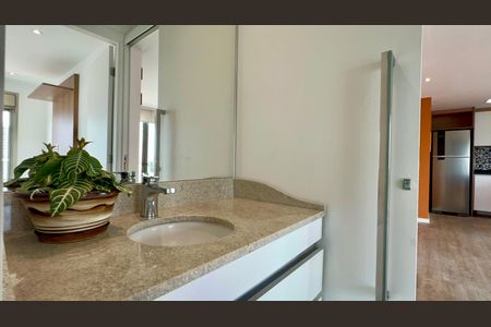 Apartamento para alugar com 55m², 1 quarto e 2 vagasBanheiro da Suíte