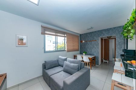 Sala de apartamento à venda com 2 quartos, 80m² em Buritis, Belo Horizonte