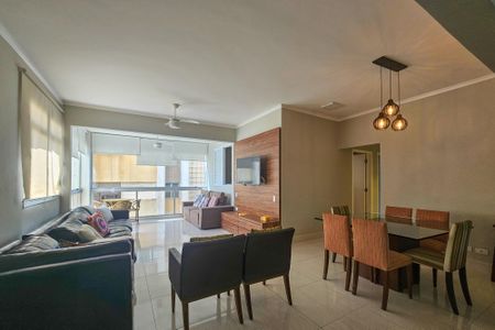 Sala de apartamento para alugar com 3 quartos, 140m² em Vila Luis Antonio, Guarujá