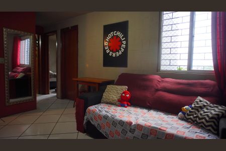 Sala  de apartamento à venda com 2 quartos, 40m² em Vila Nova, Porto Alegre