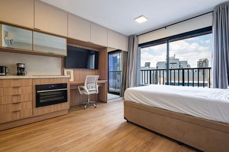 Studio de kitnet/studio para alugar com 1 quarto, 22m² em Pinheiros, São Paulo