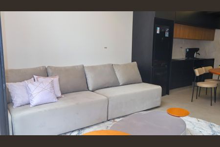 Detalhe Sala de apartamento para alugar com 1 quarto, 70m² em Setor Bueno, Goiânia