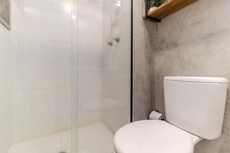 Studio para alugar com 30m², 1 quarto e sem vaga Studio para alugar com 30m², 1 quarto e sem vagaBanheiro