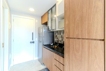 Studio para alugar com 30m², 1 quarto e sem vaga Studio para alugar com 30m², 1 quarto e sem vagaCozinha