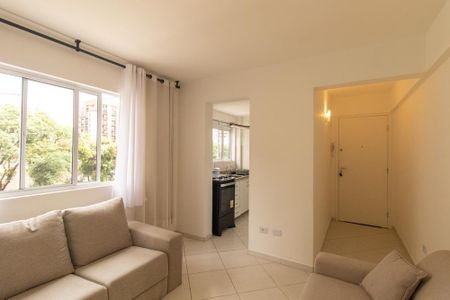 Sala de apartamento para alugar com 1 quarto, 34m² em Portão, Curitiba