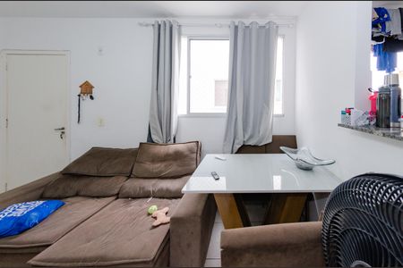 Sala de apartamento à venda com 2 quartos, 53m² em Estrela do Oriente, Belo Horizonte