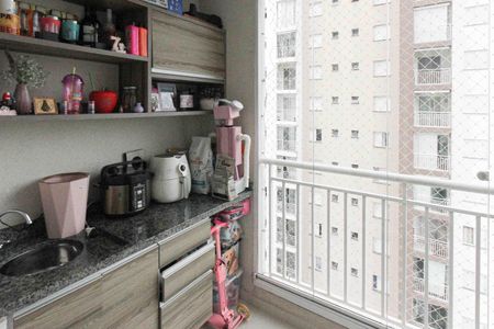 Apartamento à venda com 58m², 2 quartos e 1 vagaVaranda