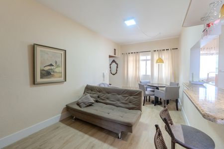 Sala de apartamento para alugar com 1 quarto, 48m² em Bela Vista, São Paulo