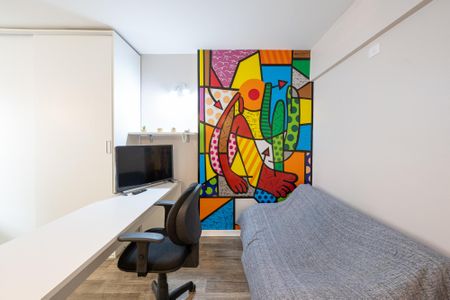 Sala de kitnet/studio para alugar com 1 quarto, 25m² em Vila Clementino, São Paulo