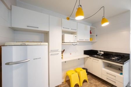 Studio para alugar com 25m², 1 quarto e sem vagaCozinha