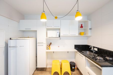 Studio para alugar com 25m², 1 quarto e sem vagaCozinha