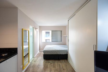 Sala de kitnet/studio para alugar com 1 quarto, 25m² em Vila Clementino, São Paulo