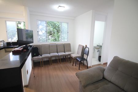 Sala de apartamento para alugar com 2 quartos, 47m² em Diamante, Belo Horizonte