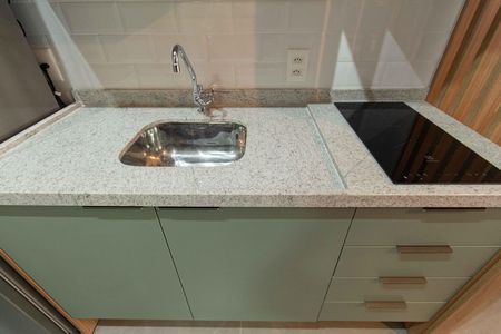 Studio para alugar com 28m², 1 quarto e sem vaga Studio para alugar com 28m², 1 quarto e sem vagaCozinha