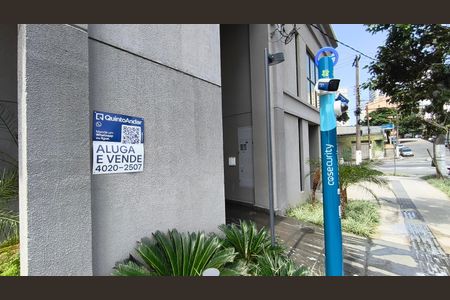 Studio para alugar com 28m², 1 quarto e sem vaga Studio para alugar com 28m², 1 quarto e sem vagaFachada + Plaquinha