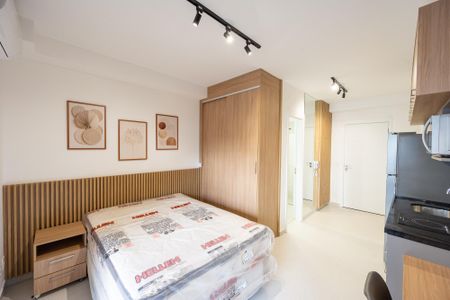 Sala/Quarto de kitnet/studio para alugar com 1 quarto, 28m² em Vila Clementino, São Paulo