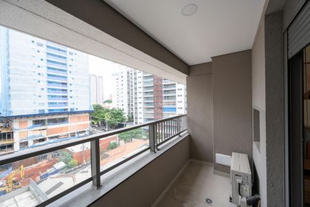 Varanda de kitnet/studio para alugar com 1 quarto, 27m² em Vila Clementino, São Paulo