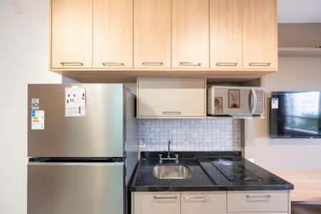 Studio para alugar com 27m², 1 quarto e sem vaga Studio para alugar com 27m², 1 quarto e sem vagaCozinha