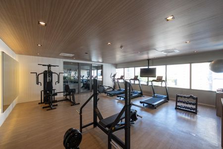 Studio para alugar com 27m², 1 quarto e sem vaga Studio para alugar com 27m², 1 quarto e sem vagaAcademia