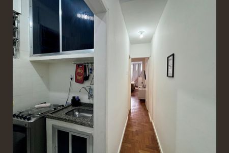 Apartamento para alugar com 50m², 1 quarto e sem vaga Apartamento para alugar com 50m², 1 quarto e sem vagaCozinha - corredor de acesso