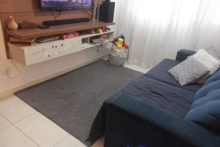 Sala de apartamento para alugar com 2 quartos, 67m² em Saboó, Santos