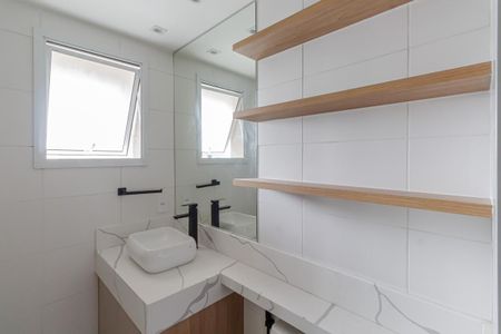 Studio para alugar com 30m², 1 quarto e sem vaga Studio para alugar com 30m², 1 quarto e sem vagaBanheiro da Suíte