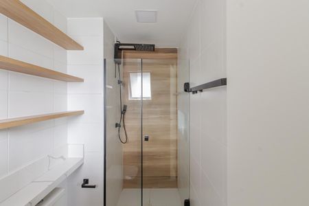 Studio para alugar com 30m², 1 quarto e sem vaga Studio para alugar com 30m², 1 quarto e sem vagaBanheiro da Suíte