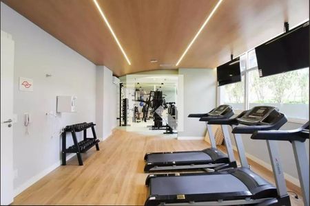 Studio para alugar com 30m², 1 quarto e sem vaga Studio para alugar com 30m², 1 quarto e sem vagaÁrea comum - Academia