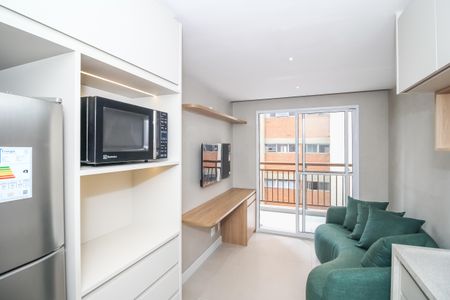 Sala de apartamento para alugar com 1 quarto, 28m² em Perdizes, São Paulo