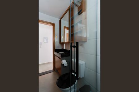 Banheiro de apartamento à venda com 1 quarto, 30m² em Carandiru, São Paulo