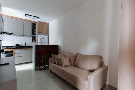 Sala de apartamento à venda com 1 quarto, 30m² em Carandiru, São Paulo