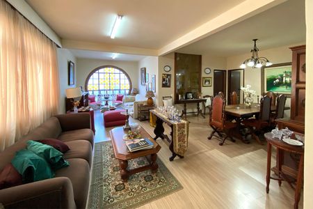 Sala de apartamento à venda com 4 quartos, 160m² em Sion, Belo Horizonte