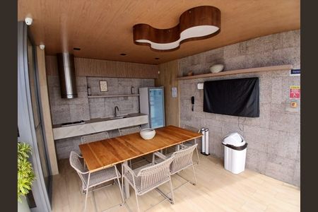 Apartamento para alugar com 34m², 1 quarto e 1 vagaÁrea gourmet