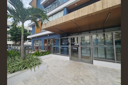 Apartamento para alugar com 34m², 1 quarto e 1 vagaFachada e portaria