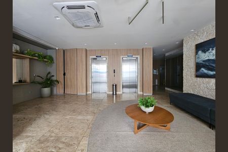 Apartamento para alugar com 34m², 1 quarto e 1 vagaHall