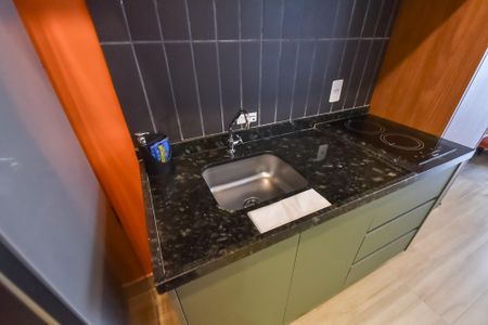 Studio à venda com 23m², 1 quarto e sem vagaCozinha